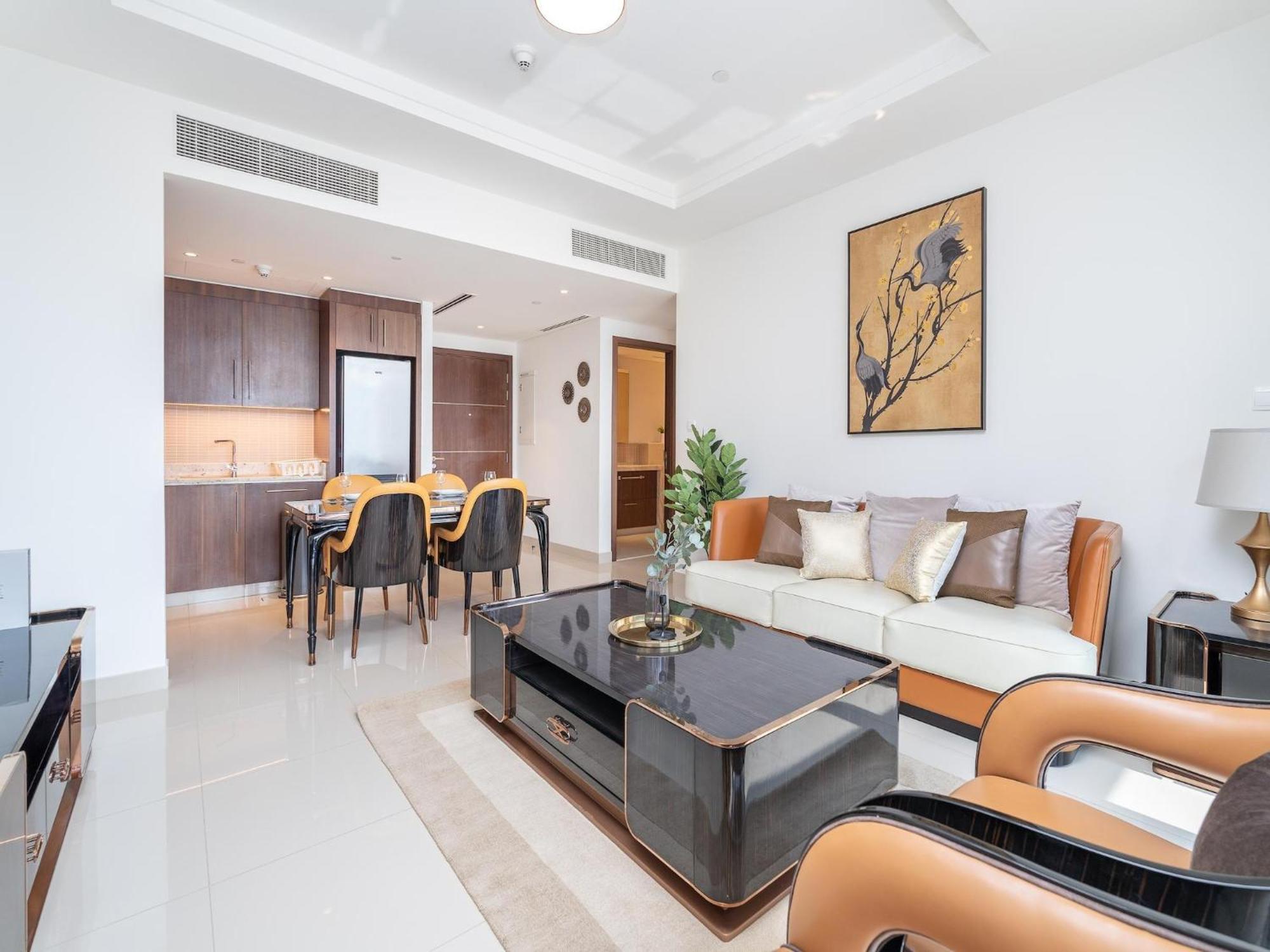 Luxurious Stylish Apartments Across Dubai Mall Burj Khalifa City Views Buitenkant foto