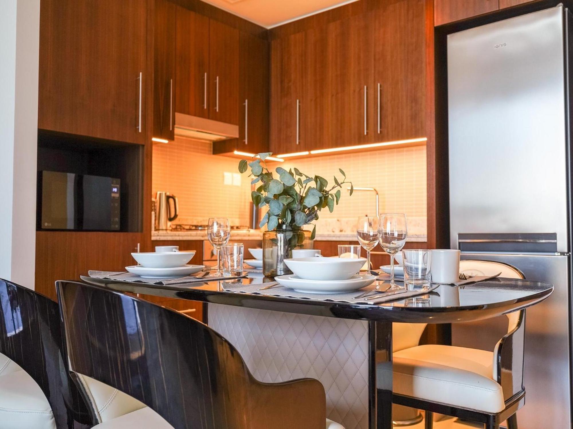 Luxurious Stylish Apartments Across Dubai Mall Burj Khalifa City Views Buitenkant foto