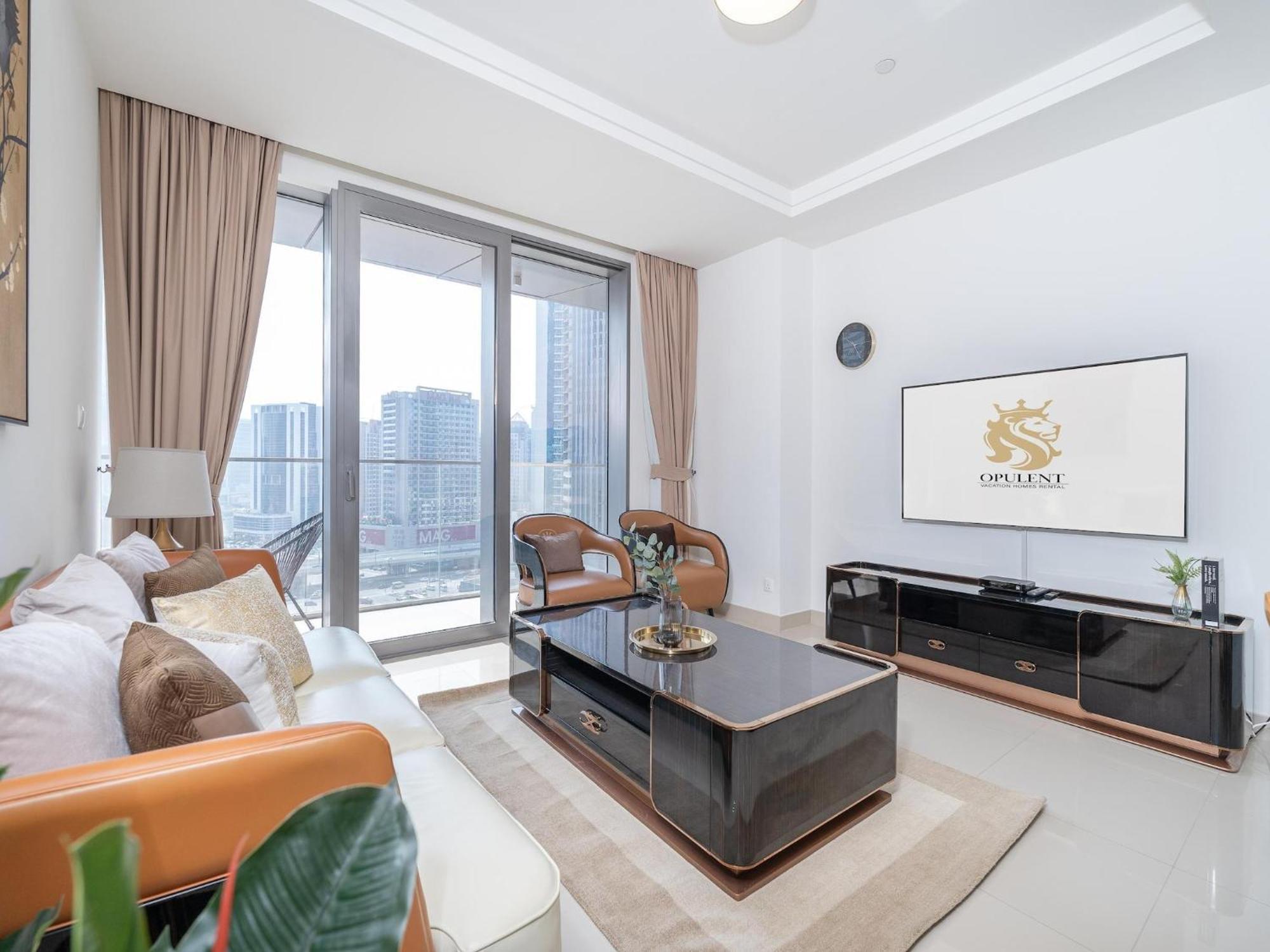 Luxurious Stylish Apartments Across Dubai Mall Burj Khalifa City Views Buitenkant foto