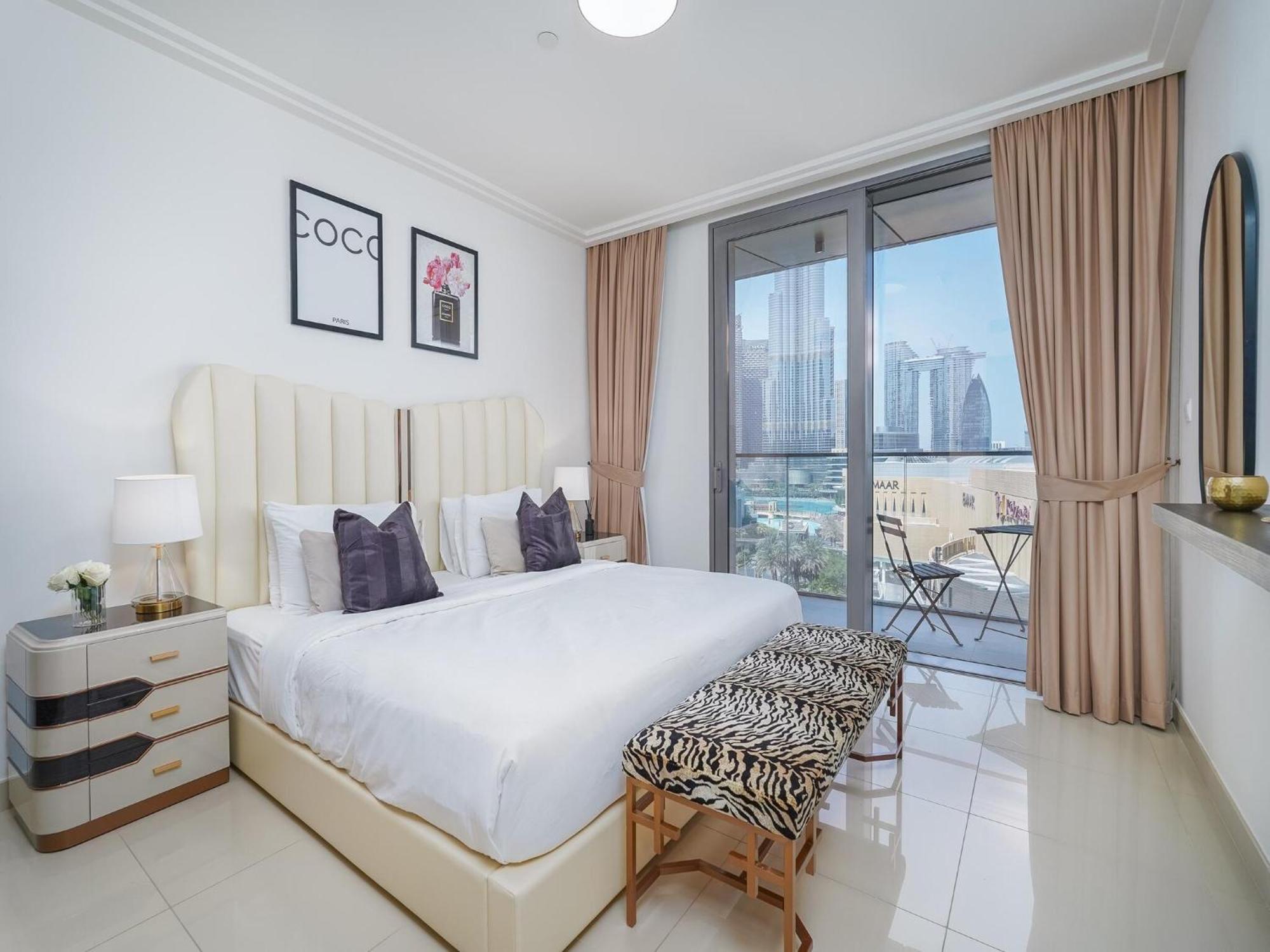 Luxurious Stylish Apartments Across Dubai Mall Burj Khalifa City Views Buitenkant foto