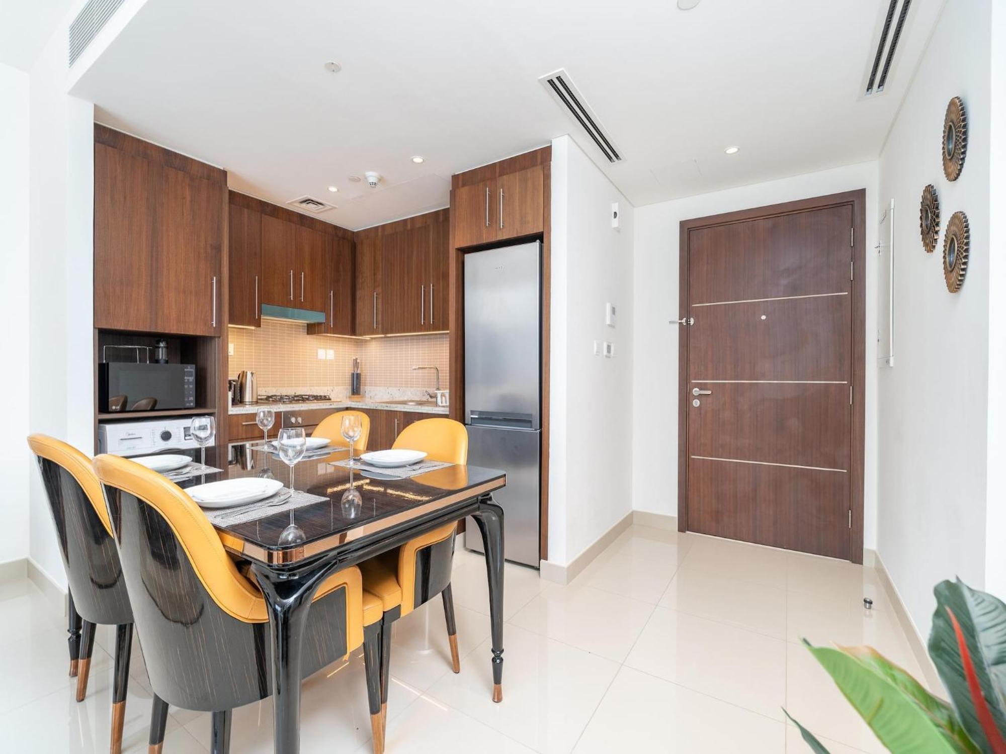 Luxurious Stylish Apartments Across Dubai Mall Burj Khalifa City Views Buitenkant foto
