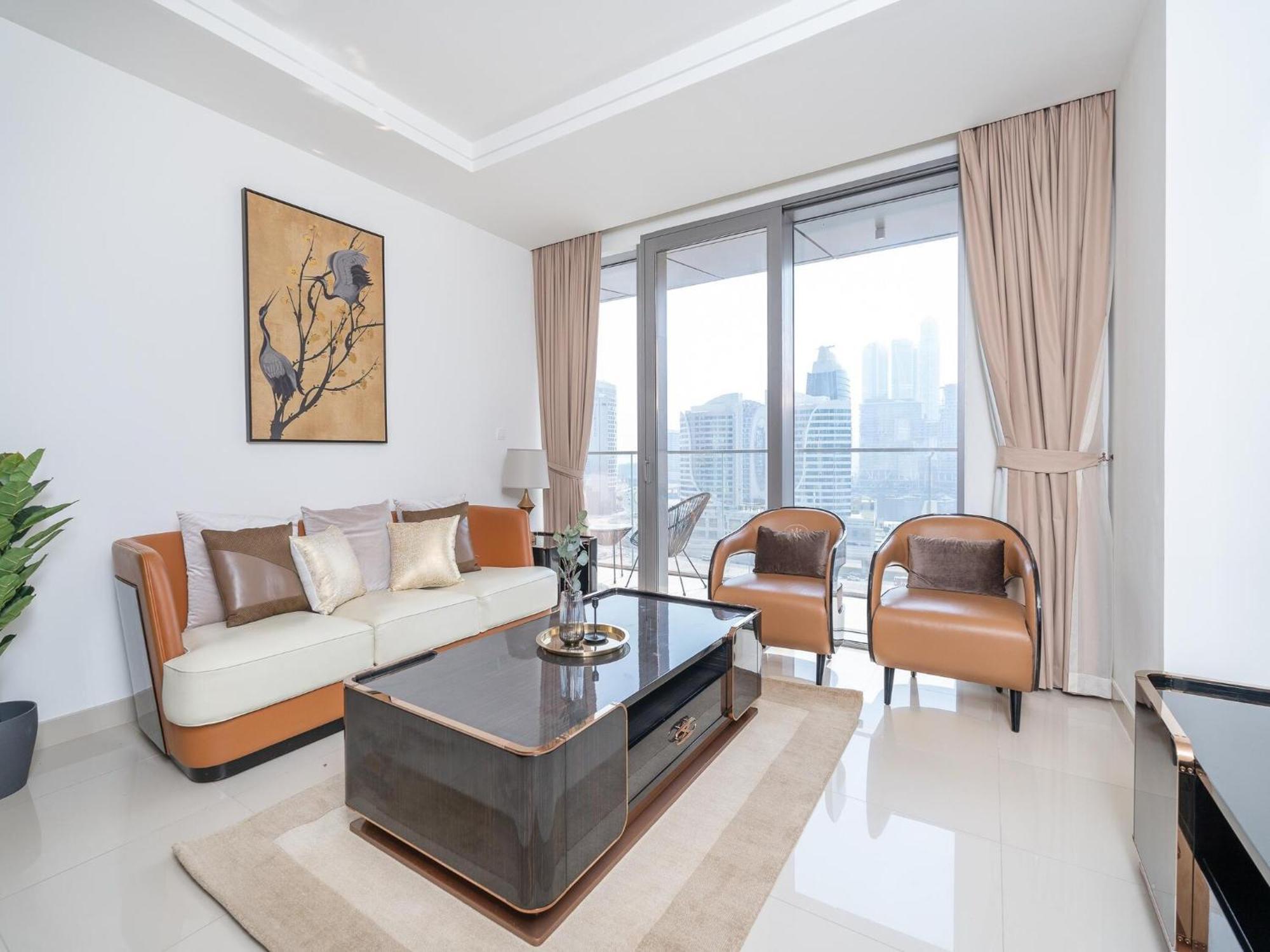 Luxurious Stylish Apartments Across Dubai Mall Burj Khalifa City Views Buitenkant foto